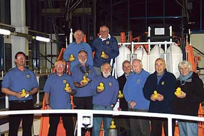 Rotary Club visit to Tenby Lifeboat Station