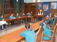 Cub ‘councillors’  enjoy lively debate