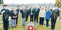 Service of remembrance for Captain Cumby