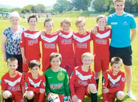 Narberth School footballers impress in Urdd finals