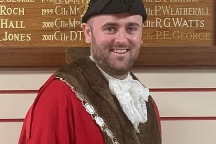 New Year wishes from Pembroke Dock’s mayor