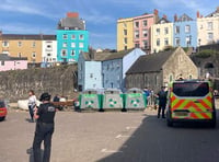 Extra policing and security help eradicate anti-social behaviour around Tenby harbour