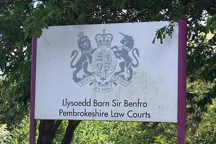 Pembrokeshire landscape gardener in court after investigation