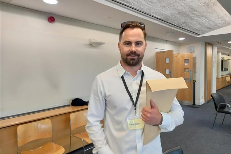 Rhys Jordan won St Florence and St Mary Out for the Conservatives