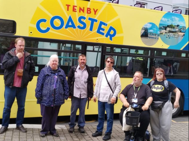 The Tenby Project rides on top tenby today