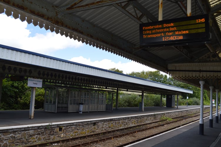 Tenby train station