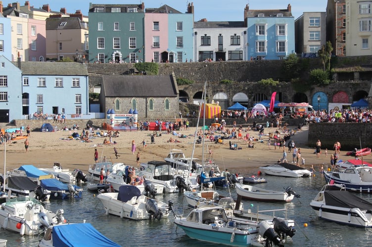 Tenby harbour