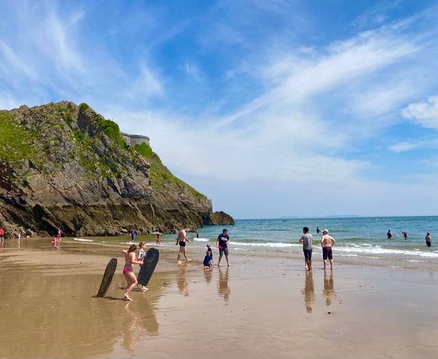 Lifeboat launched after concern for rubber ring occupants