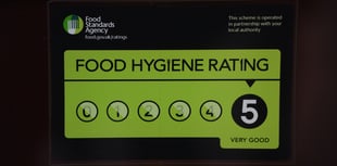 Food hygiene ratings given to two Carmarthenshire restaurants