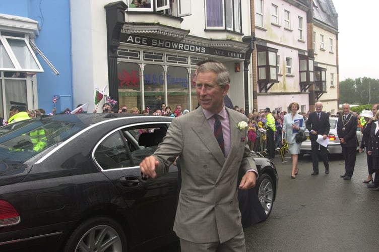 Prince Charles Tenby