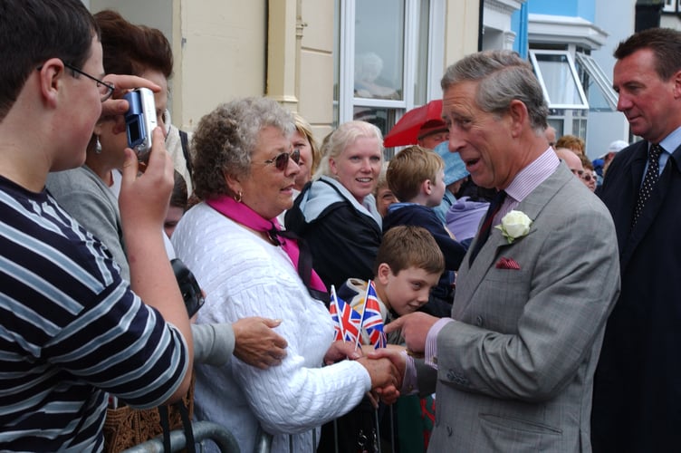 Prince Charles Tenby