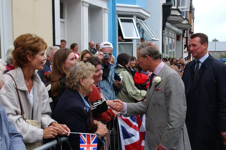 Prince Charles Tenby