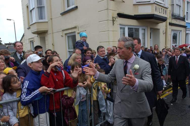 Prince Charles Tenby