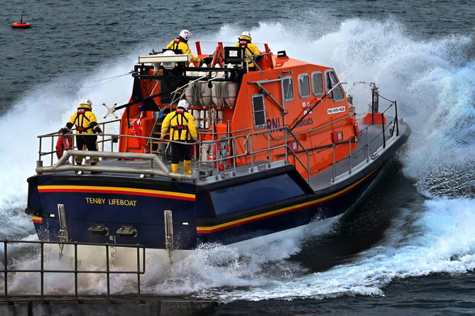 Tenby lifeboat