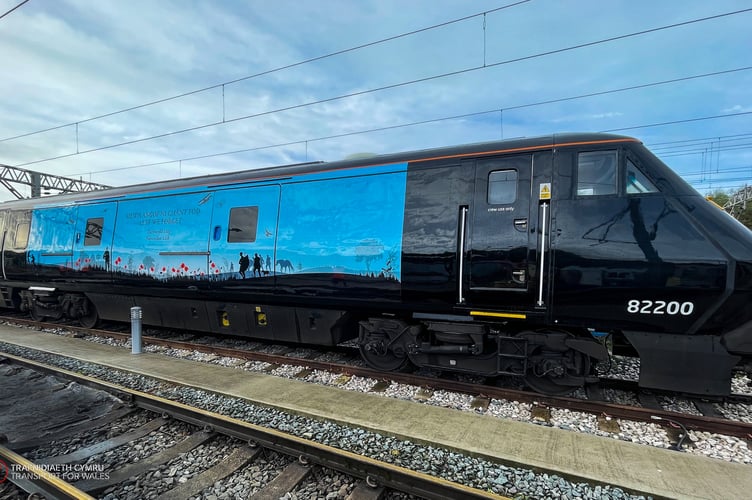 Remembrance Day train