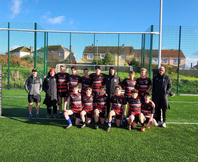 Odd socks and a hard fought victory from Tenby Under 15s