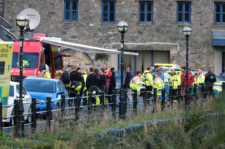 Haverfordwest paddle boarding incident