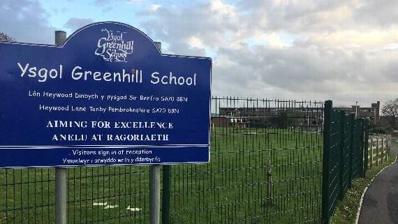 Tenby’s Ysgol Greenhill a ‘school to be proud of’ state county ...