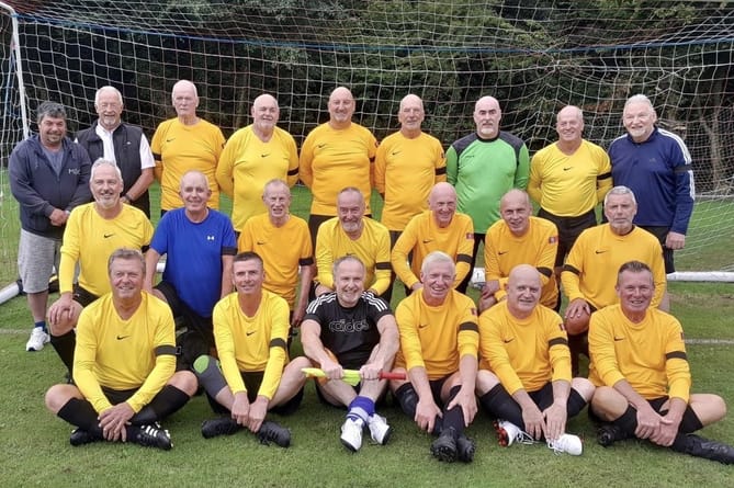 Over 50s walking football