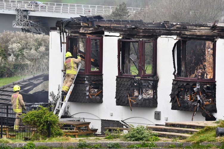 Cleddau Hotel fire