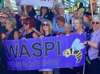 Pembrokeshire joins 1950s WASPI Women of Wales Fight Back Rally, Westminster