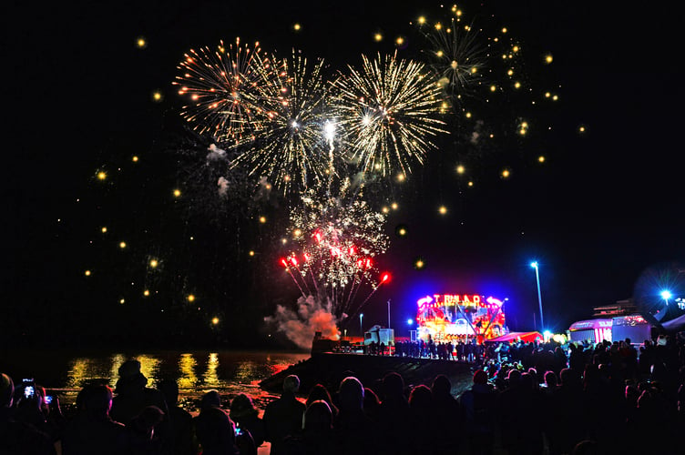 Saundersfoot fireworks