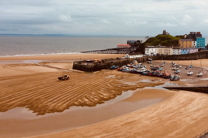 Tenby dredging