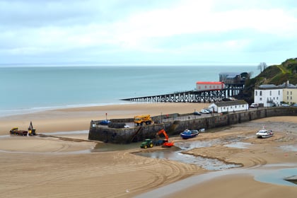Dredging of Tenby harbour due to start Monday