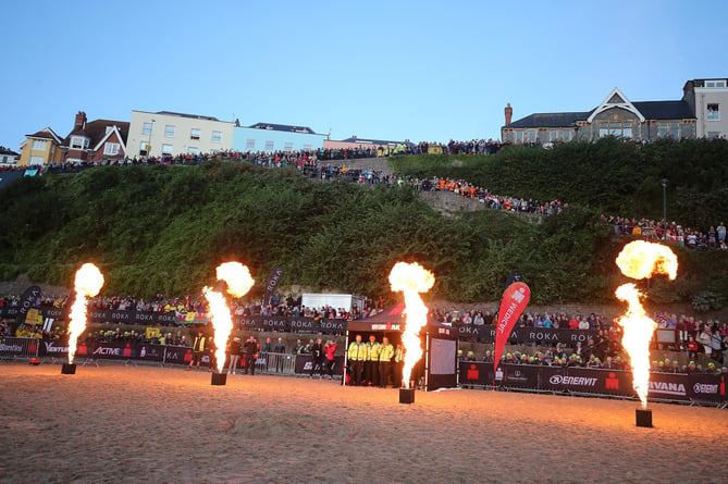 TENBY, WALES - SEPTEMBER 15:  during Ironman Wales on September 15, 2019 in Tenby, Wales. (Photo by Nigel Roddis/Getty Images for IRONMAN)