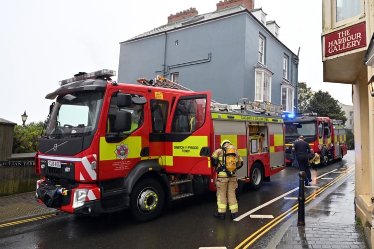 Tenby fire