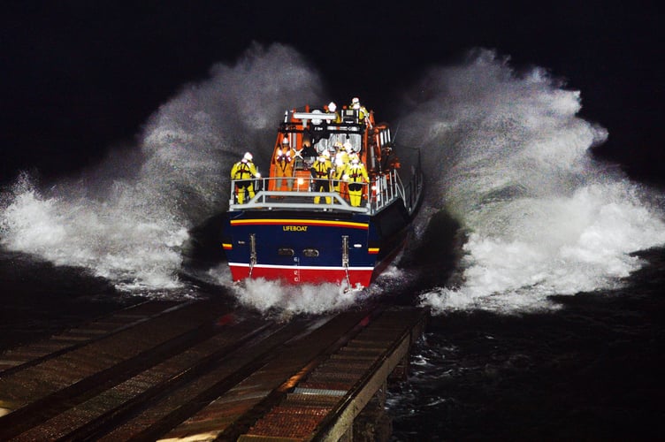 Tenby RNLI lifeboat