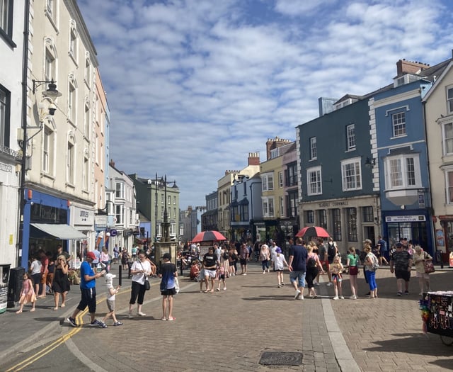 Preparations underway for Tenby’s pedestrianisation scheme