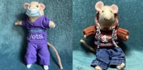 Cefin the mouse helps to raise awareness of church improvements