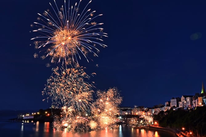 Tenby fireworks