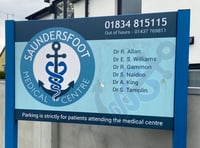 Patients at Saundersfoot Surgery asked to exercise patience