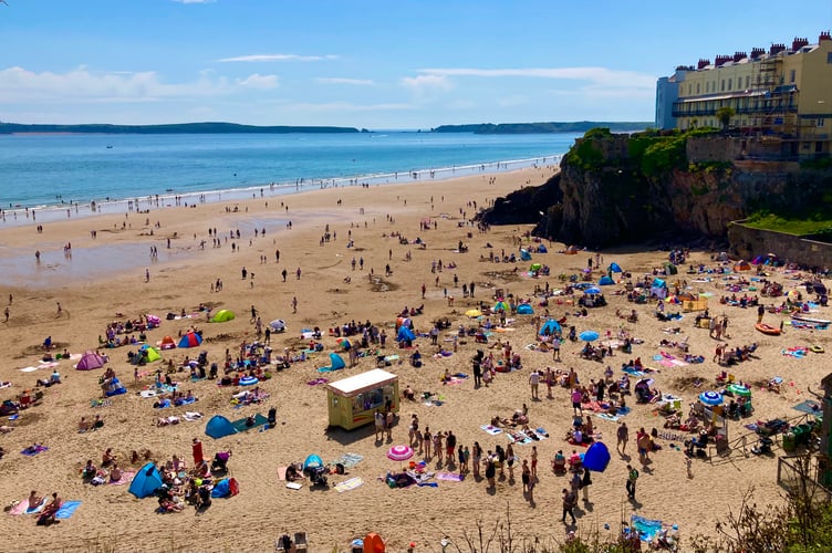 Castle Beach Tenby