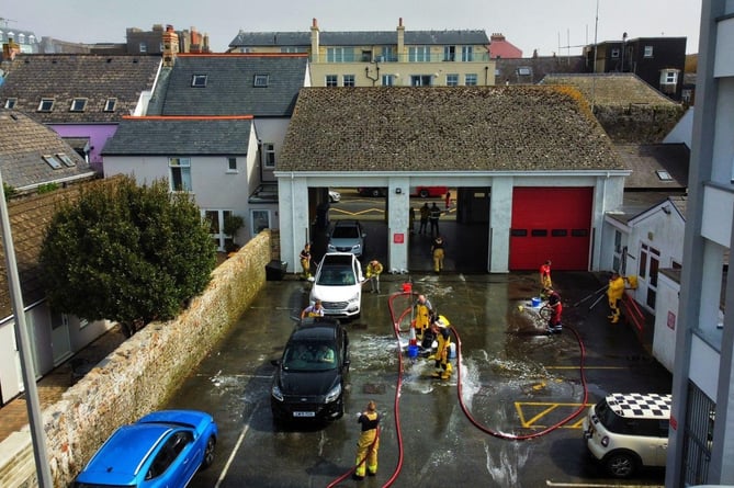 RNLI car wash