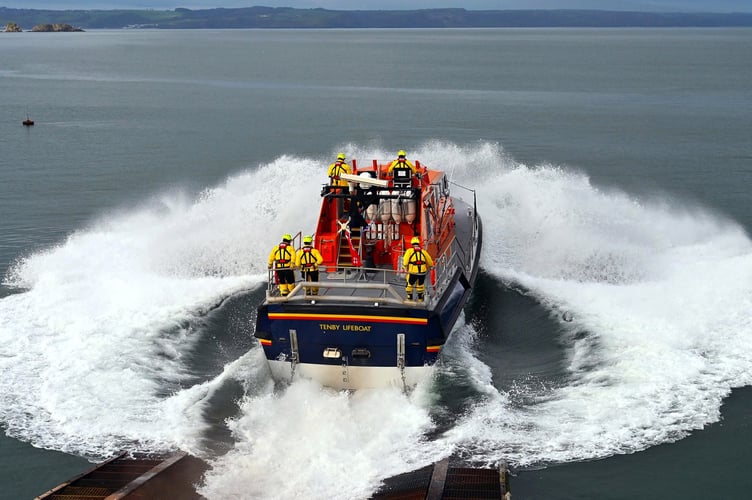 Tenby lifeboat