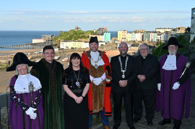 Tenby mayor making