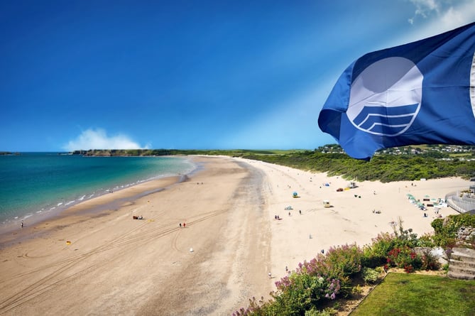 Tenby South Beach Blue Flag