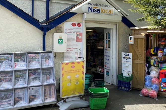 Manorbier post office