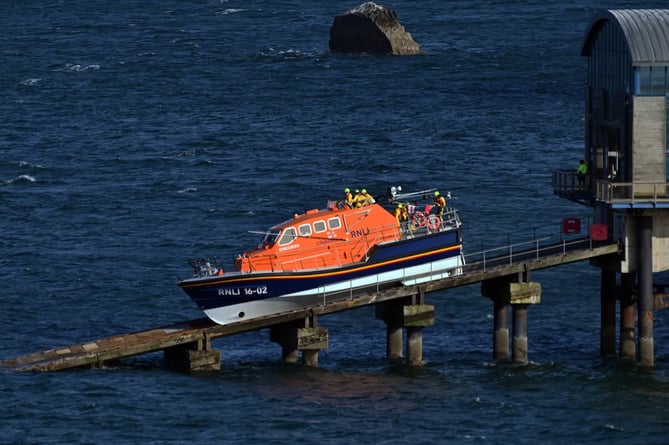 Tenby RNLI lifeboat