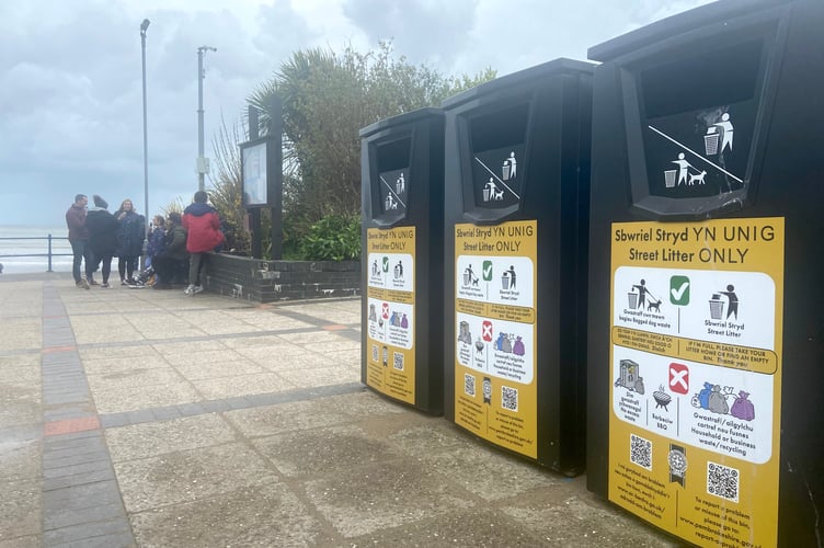 Saundersfoot bins