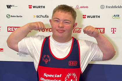 Pembrokeshire athlete wins Gold at Special Olympics World Summer Games