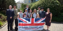 Armed Forces Day flag flies over Pembrokeshire's County Hall