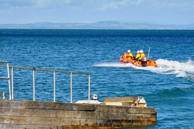 Tenby inshore lifeboat