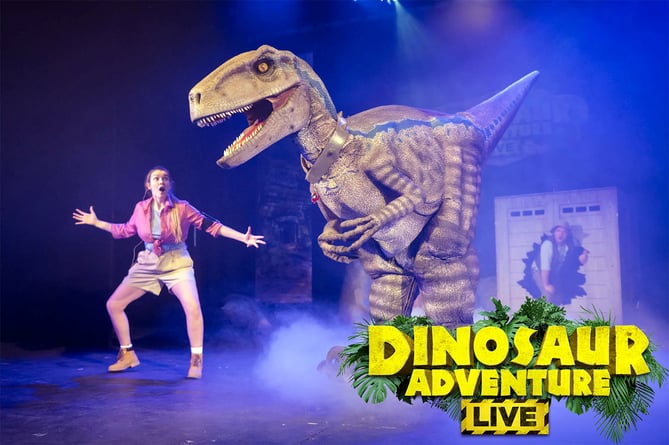 Dinosaur Adventure Live will visit the Torch Theatre on August 25