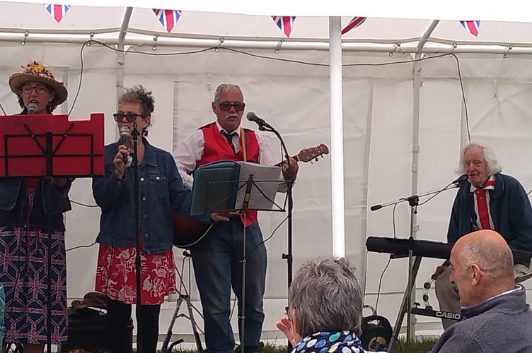 Live music at Llanteg Jubilee Fun Day 