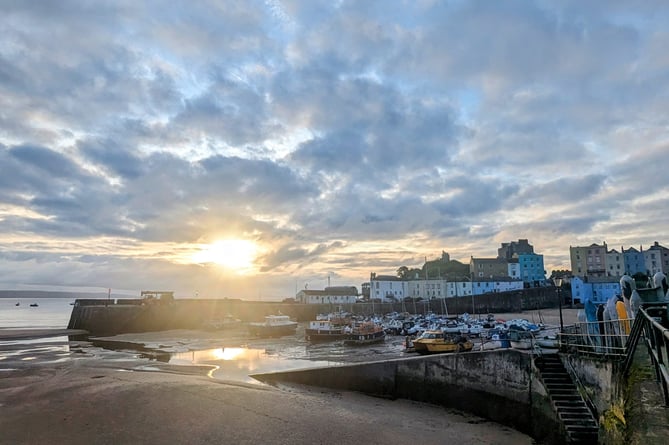 Tenby sunrise