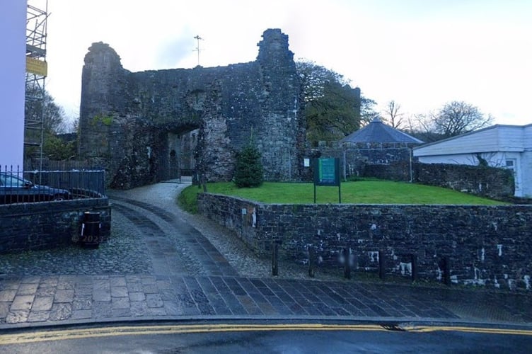 Laugharne Castle